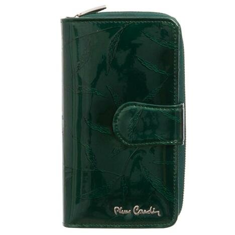 Pierre Cardin | Portofel dama din piele naturala GPD017, Verde